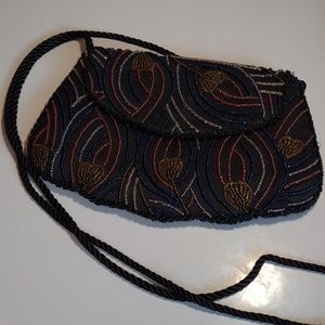 Small Beaded Crossbody Bag